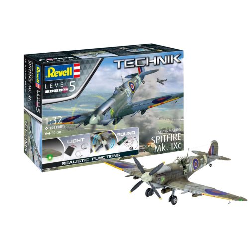 Revell Technik Supermarine Spitfire Mk.IXc  1:32 makett repülő (00457)