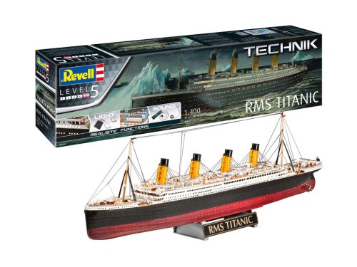 Revell Technik RMS Titanic  1:400 makett hajó (00458)