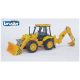 Bruder JCB 4CX markológép árokásóval /sárga/ (02428)