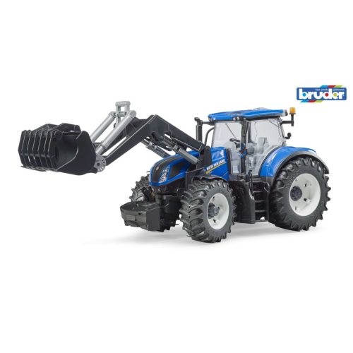 Bruder New Holland T7.315 traktor rakodó kanállal (03121)