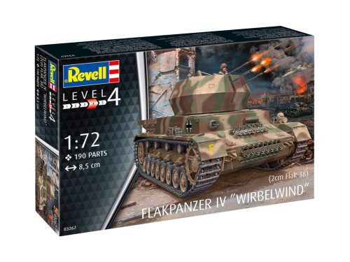 Revell AA Tank IV Wirbelwind  1:72 makett harcjármű (03267)