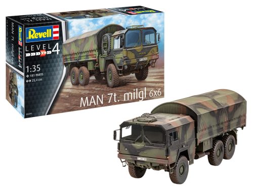 Revell MAN 7t Milgl  1:35 makett harcjármű (03291)