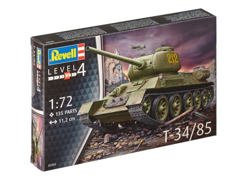 Revell T-34/85  1:72 makett harcjármű (03302)