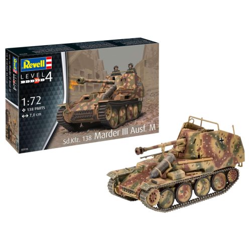 Revell Sd. Kfz. 138 Marder III Ausf. M  1:72 makett harcjármű (03316)