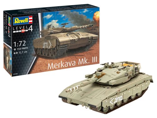 Revell Merkava Mk.III 1:72 makett harcjármű (03340)