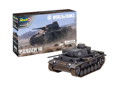 Revell PzKpfw III Ausf. L  1:72 makett harcjármű (03501)