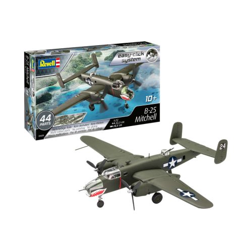 Revell Easy-Click B-25 Mitchell  kezdő makettszett (03650)