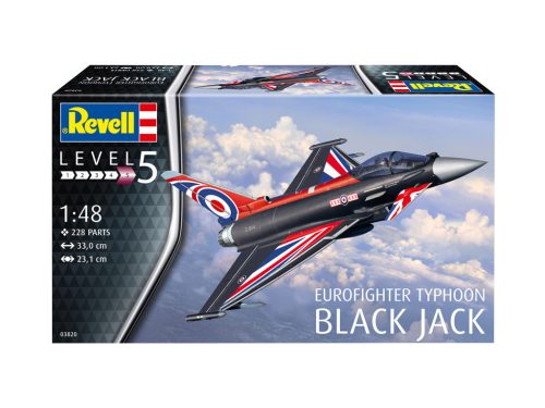 Revell Eurofighter Black Jack  1:48 makett repülő (03820)