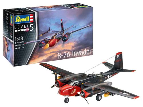 Revell B-26C Invader 1:48 (03823) repülő makett