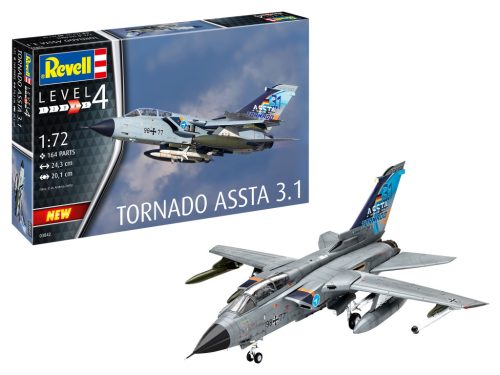 Revell Tornado ASSTA 3.1  1:72 makett repülő (03842)