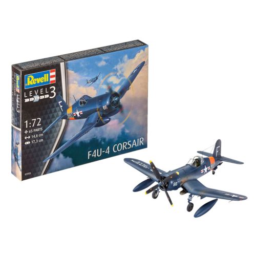 Revell F4U-4 Corsair  1:72 makett repülő (03955)