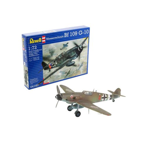 Revell Messerschmitt Bf 109 G-10  1:72 makett repülő (04160)