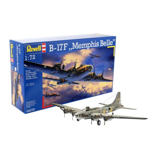 Revell B-17F Memphis Belle  1:72 makett repülő (04279)