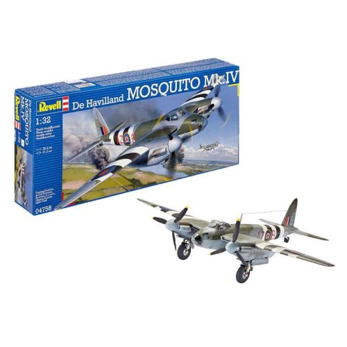 Revell De Havilland Mosquito Mk IV  1:32 makett repülő (04758)