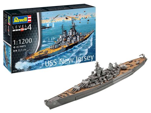 Revell Battleship USS New Jersey 1:1200 (5183)