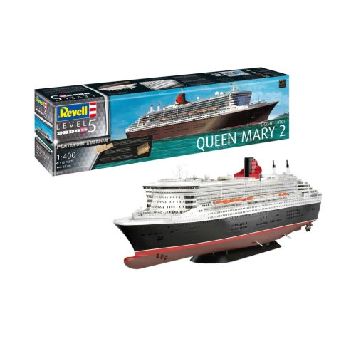 Revell Queen Mary 2 PLATINUM Edition  1:400 makett hajó (05199)