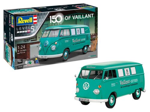 Revell Gift Set VW T1 Bus 150 Years of Vaillant 1:24 (5648)