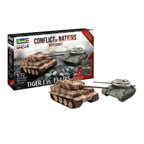 Revell Gift Set Conflict of Nations Series (05655) makett tank