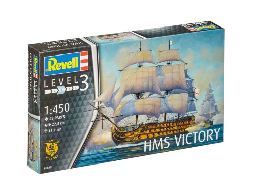 Revell HMS Victory  1:450 makett hajó (05819)