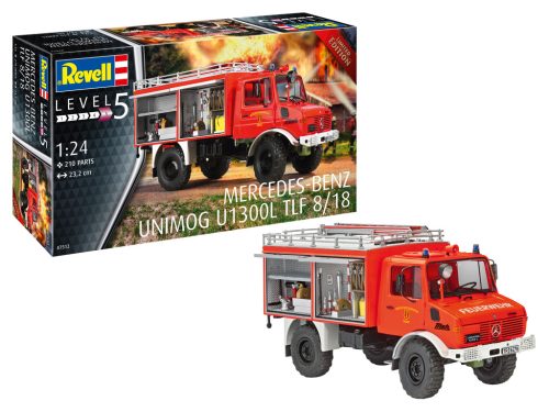 Revell Mercedes-Benz Unimog U 1300 L TLF 8/18 (07512)