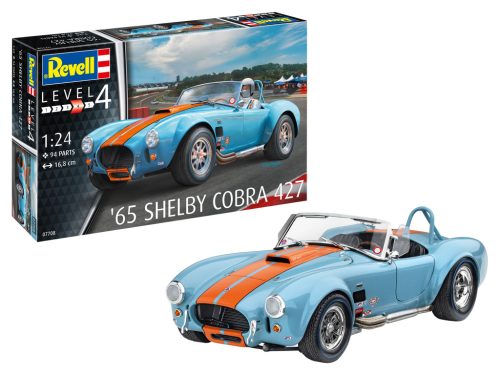 Revell 65 Shelby Cobra 427 1:24 makett autó (07708)