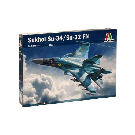 Italeri Sukhoi SU-34 FULLBACK  1:72 makett repülő (1379)