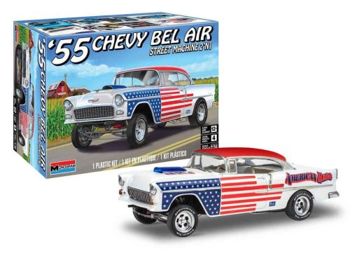 Revell 1955 Chevy Bel Air Street Machine 2N1 1:24 makett autó (14519)