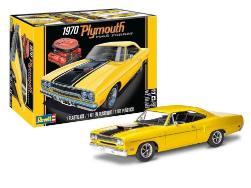 Revell 1970 Plymouth Road Runner 1:24 makett autó (14531)