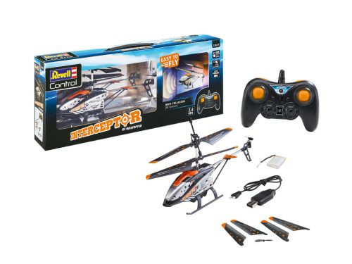 Revell Control Helicopter Interceptor Anti Collision (23817 R) Távirányítós jármű