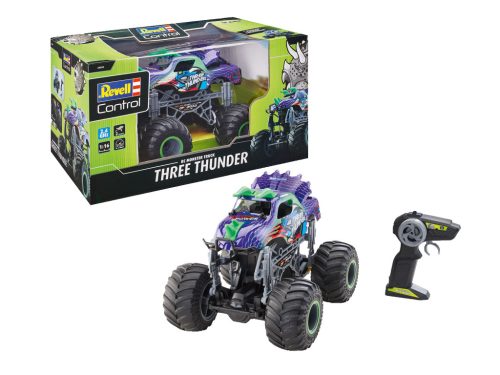 Revell Control Dino Monster Truck Three Thunder (24556 R) Távirányítós jármű