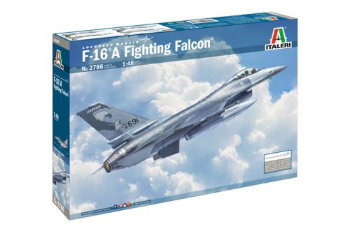 Italeri F-16A Fighting Falcon  1:48 makett repülő (2786s)