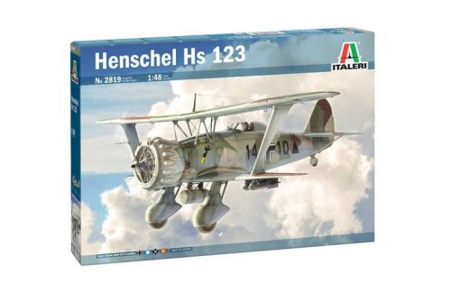 Italeri Henschel Hs 123 1:48 makett repülő (2819S)