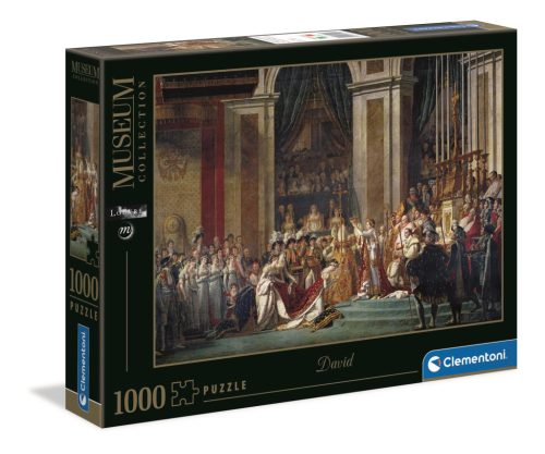 Clementoni Puzzle 1000 db - David - Napóleon Koronázása (31416)