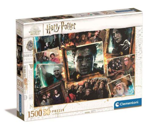 Clementoni - Harry Potter Kollázs 1500 db-os puzzle (31697)