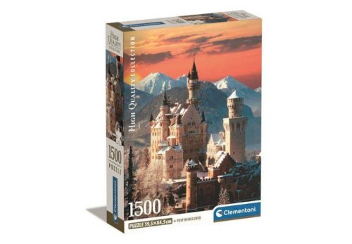 Clementoni 1500 db-os puzzle - Neuschwastein (31716)