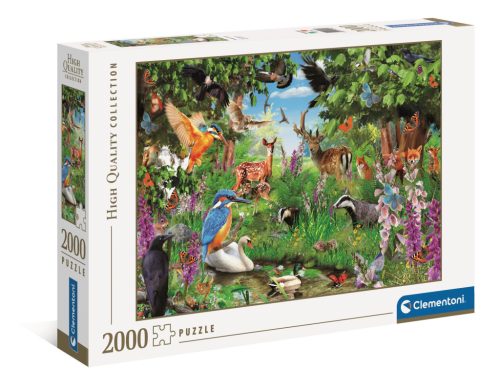 2000 db-os puzzle fantasztikus erdő (32566) - Clementoni