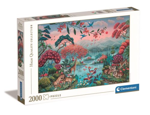 2000 db-os puzzle békés dzsungel (32571) - Clementoni