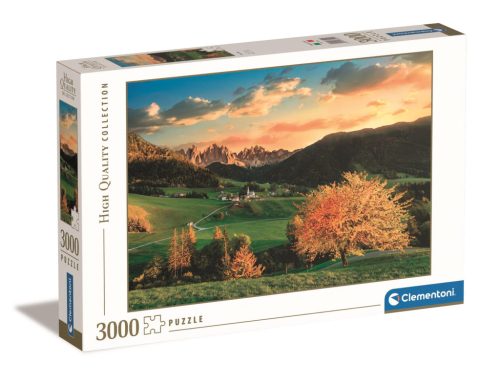 3000 db-os puzzle az alpok (33545) - Clementoni