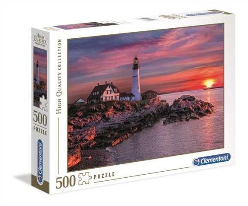 500 db-os puzzle portland világòtótorony (35049) - Clementoni