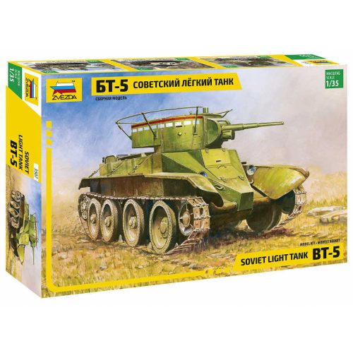 Zvezda Szovjet tank BT-5 1:35 (3507) makett harcjármű