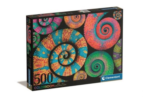 Clementoni 500 db-os puzzle - Színes kaméleonok (35519)