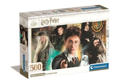 Clementoni 500 db-os puzzle - Harry Potter és a bölcsek köve (35534)