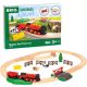 Brio 36029 Piros Action Lokomotív szett 