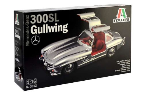 Italeri Mercedes-Benz 300 SL Gullwing  1:24 makett autó (3612S)