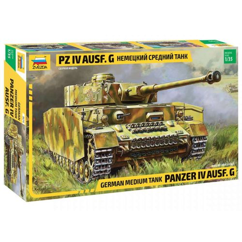 Zvezda Panzer IV Ausf. G. 1:35 makett harcjármű (3674)