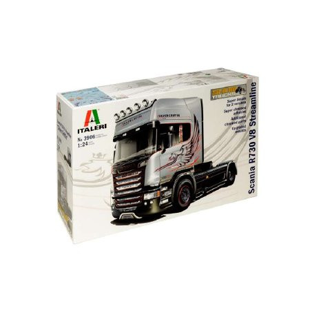 Italeri Scania R730 Streamline Showtruck  1:24 makett kamion (3906)