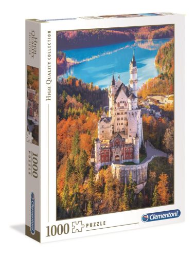 1000 db-os puzzle neuschwastein (39382) - Clementoni