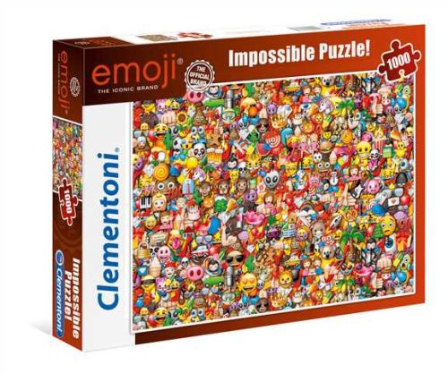 Clementoni Puzzle 1000 db - Lehetetlen - Emoji (39388)