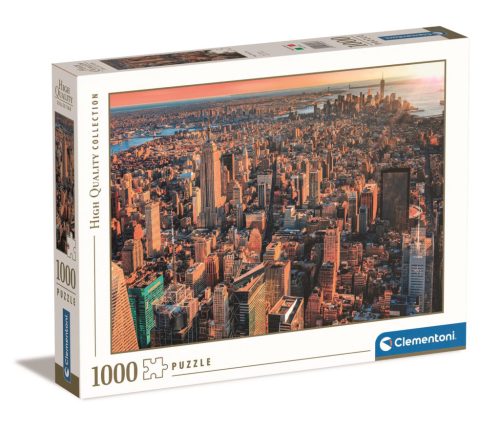 1000 db-os puzzle new york (39646) - Clementoni