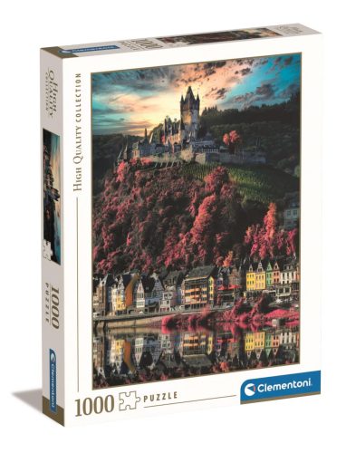 1000 db-os puzzle cochem kastély (39648) - Clementoni